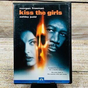Kiss the Girls [1997 DVD] Morgan Freeman Ashley Judd Widescreen‎ Thriller Movie